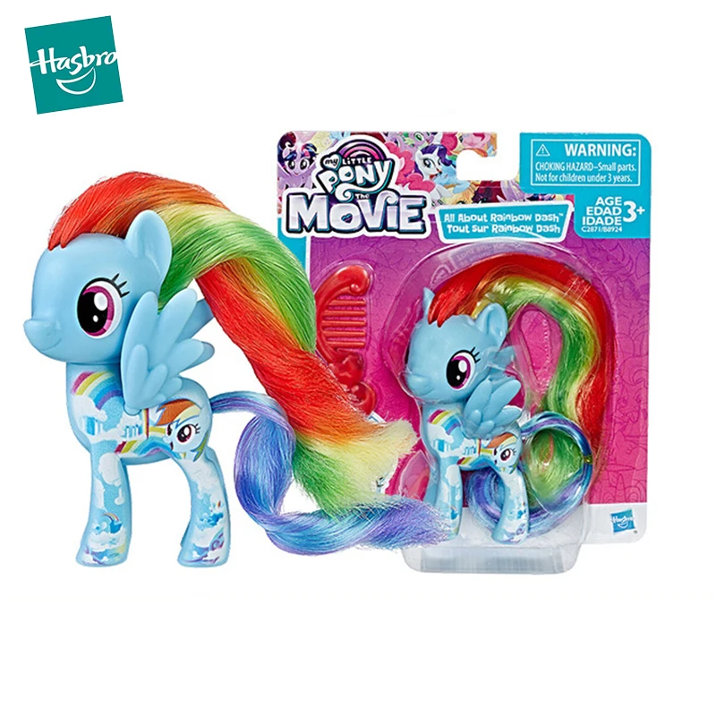 

Фигурка аниме Hasbro игрушки My Little Pony, куклы, игрушки для девочек 3 дюйма, экшн-фигурка радуги, детская игрушка, подарок для ребенка на день рожде...