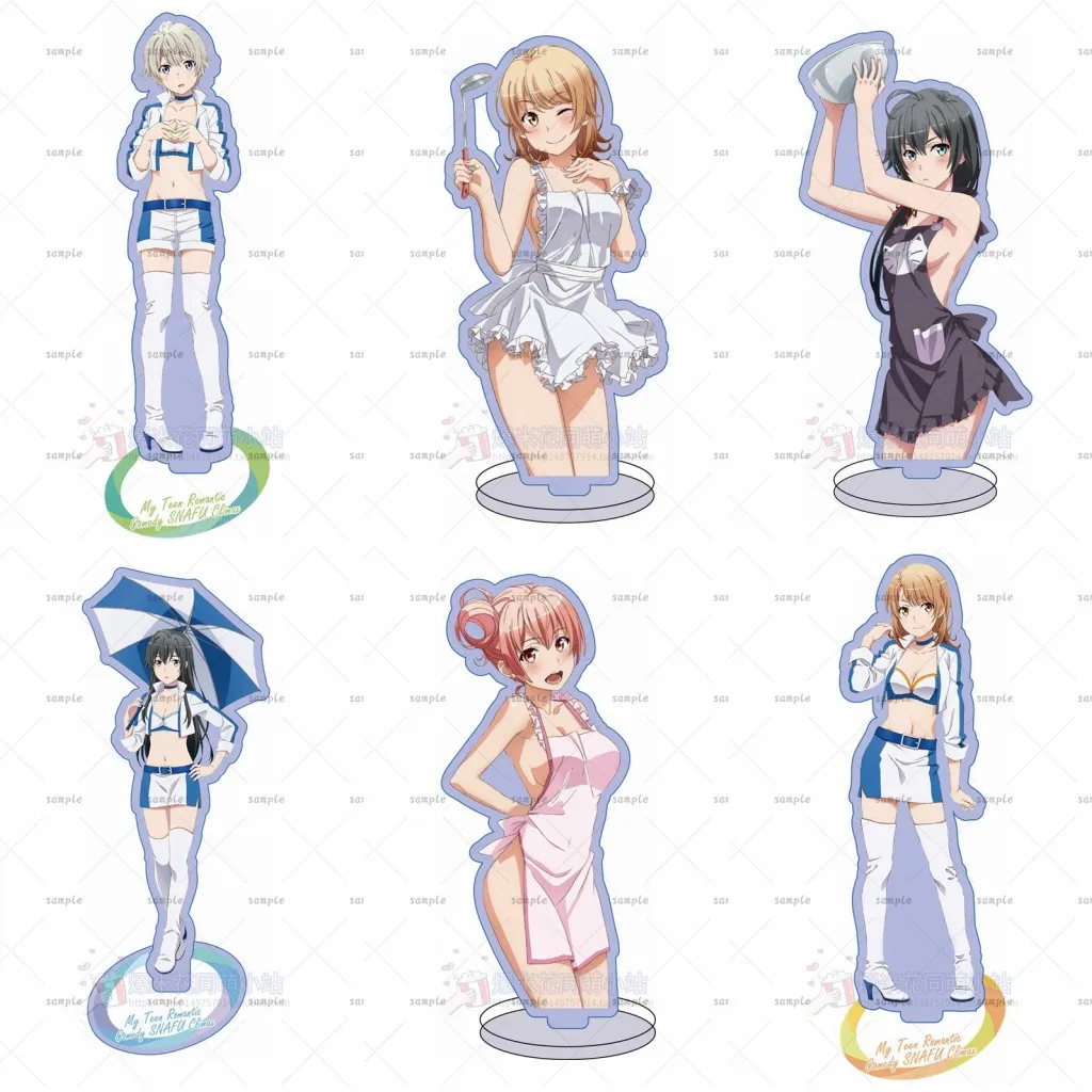 

Anime My Youth Romantic Comedy Is Wrong, As I Expected Yukinoshita Yukino Acrylic Stand Figure Model Plate Keychain Pendant Gift