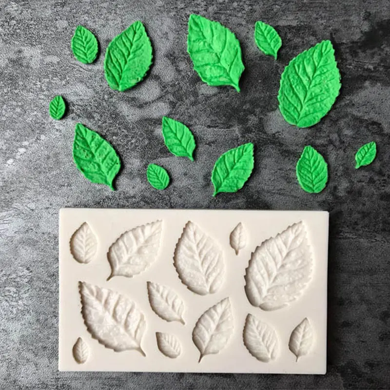 

Tree Maple Leaf Mold Silicone Fondant Cake Decorating Tools Chocolate Baking Mould 3D Sugarcraft Resin Clay Homemade Bakeware