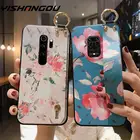 Чехол с ремешком на запястье для Redmi Note 11 10 Pro 7 8 9 s Pro, чехол для Xiaomi Poco F3 X3 M4 Pro 5G A3 9 Lite 9t, чехол-держатель для телефона из ТПУ