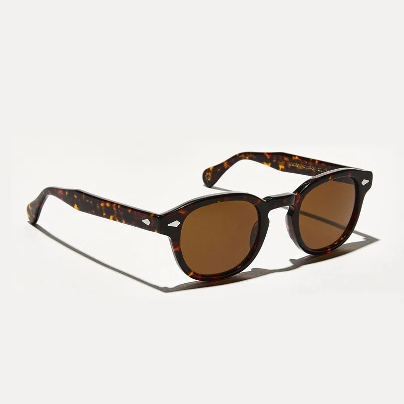 

Polarized Sunglasses Vintage Round Eyewear Glasses Acetate Men and Women 2021 Sunglasses for Driving Fishing Free Shipping