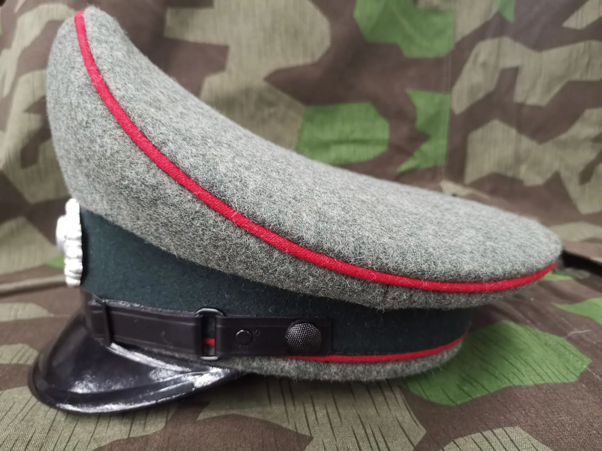 

Немецкая шерстяная шляпа WW2 E.M.D серого цвета M36