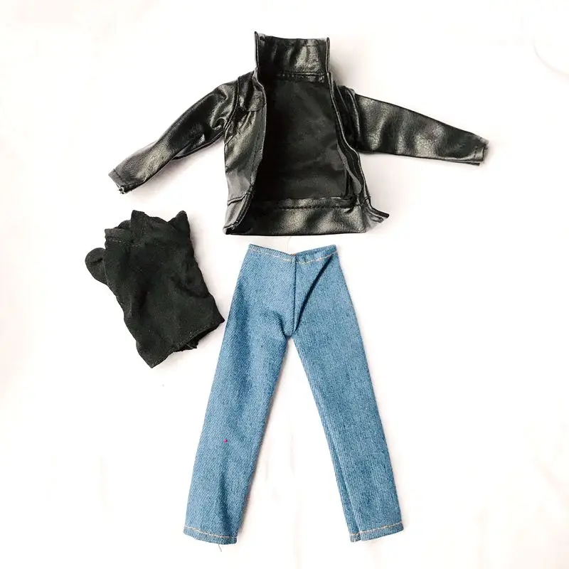

Newest Fashion Clothes For Ken Kids Toys 8 Items/Lot Dresses For Dolls Tops Pants Accessories 30cm Lover Outfits Wear DIY Gifts