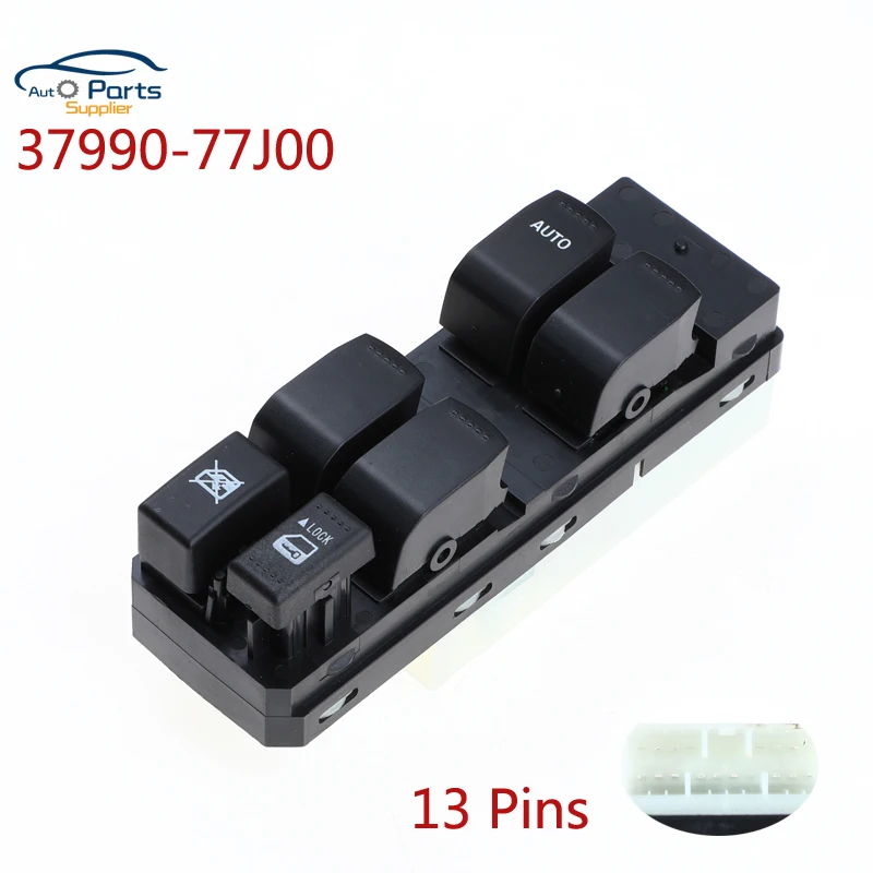 Переключатель Стеклоподъемника передний левый 37990-77J00 3799077J00 для Suzuki SX4 Swift |