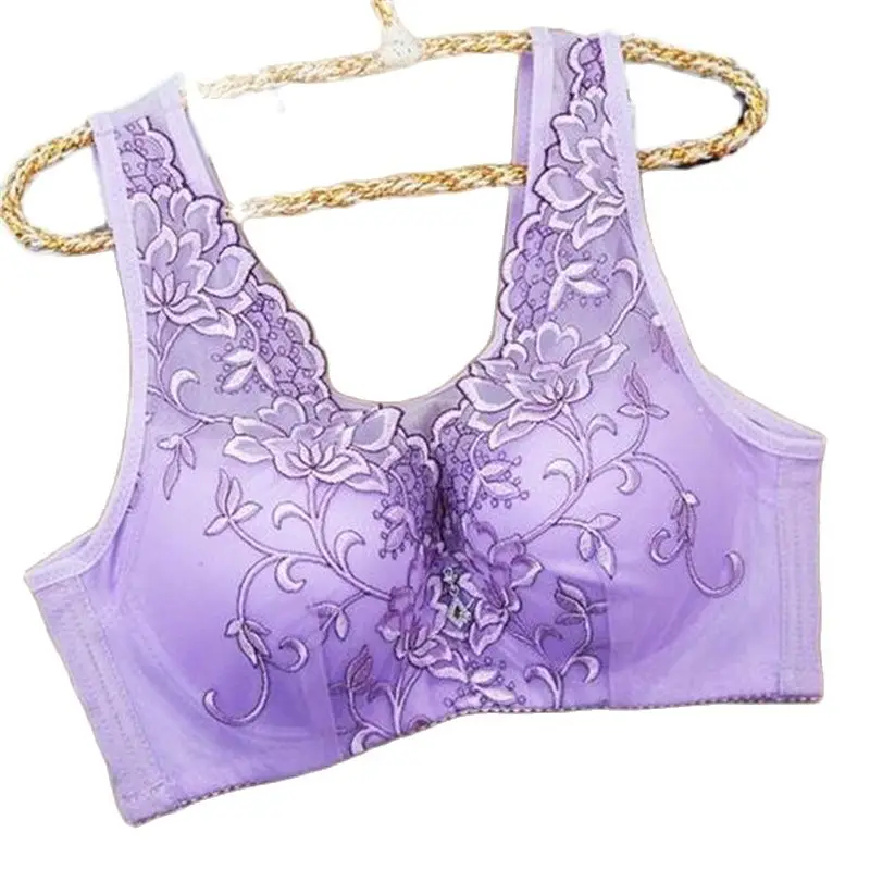 Бюстгальтер женский бесшовный пуш-ап без косточек размера плюс | Женская одежда