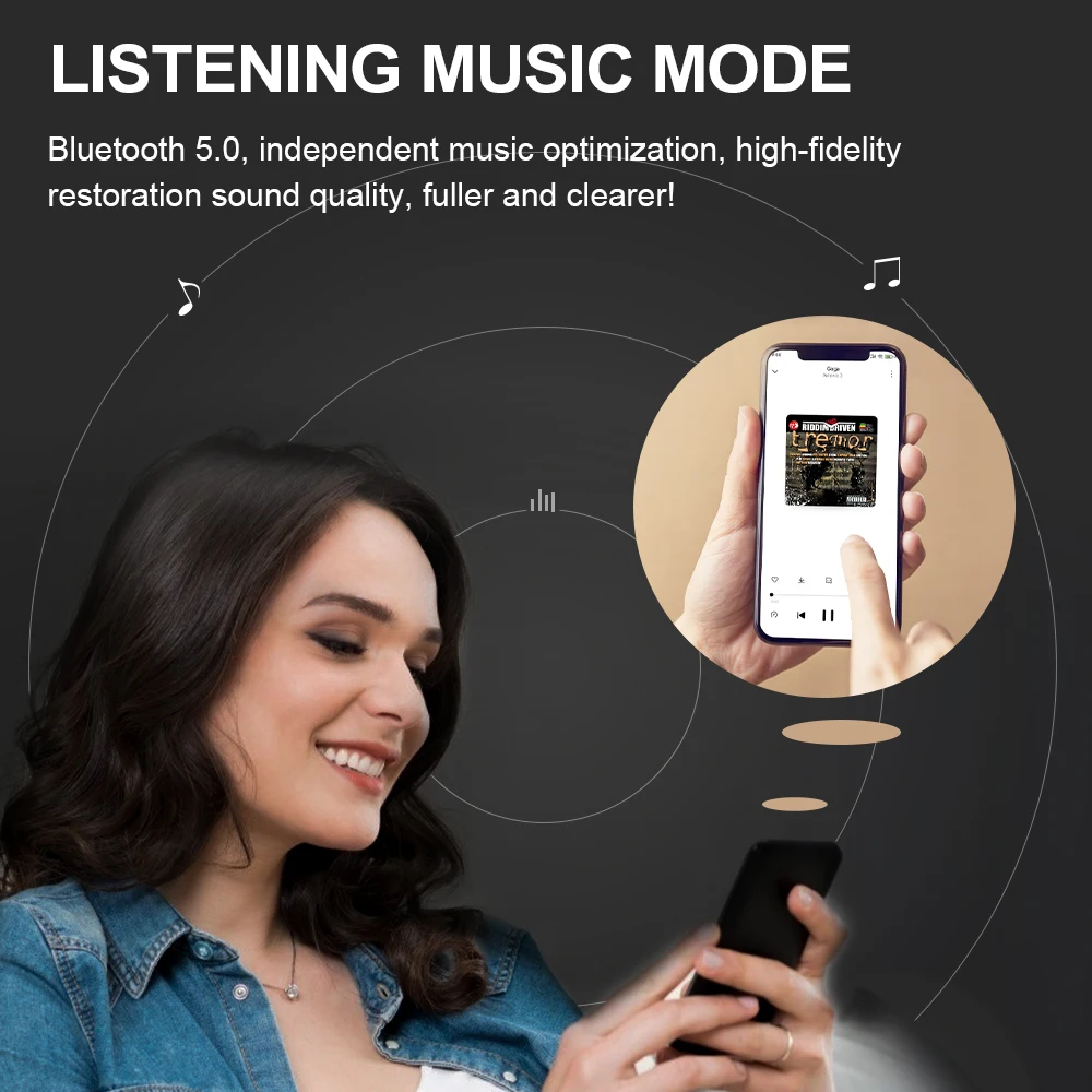 Перезаряжаемые Цифровые слуховые аппараты Bluetooth мини усилитель звука уха