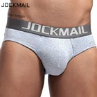 JOCKMAIL Брендовые мужские брифы мужские слипы для геев одежда для сна дышащие хлопковые мужские трусы шорты