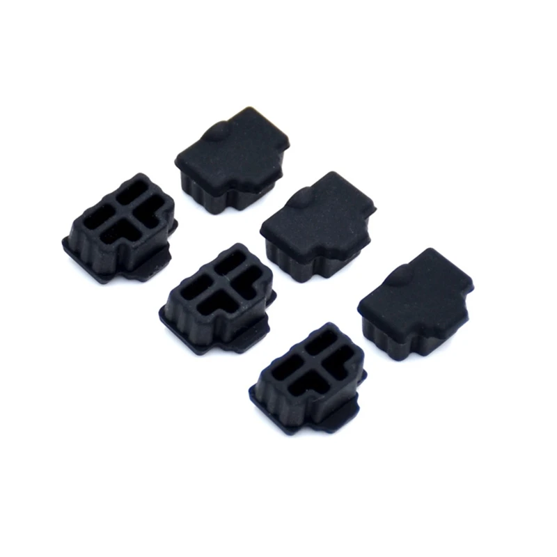 

Ethernet Hub Port RJ45 Anti Dust Cover Cap Protector Plug 100Pcs Black-Hot 62KA