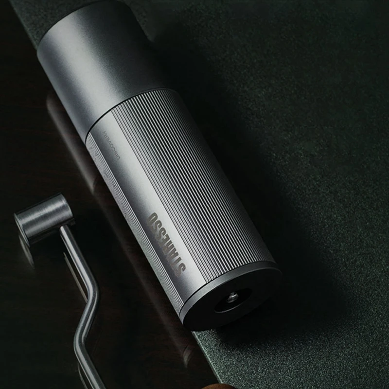 値段 ホットstaresso手動コーヒーグラインダー-in内蔵したふるいポータブルハンドヘルドコーヒーグラインダーに注ぐエスプレッソグラインダー粉砕するcof