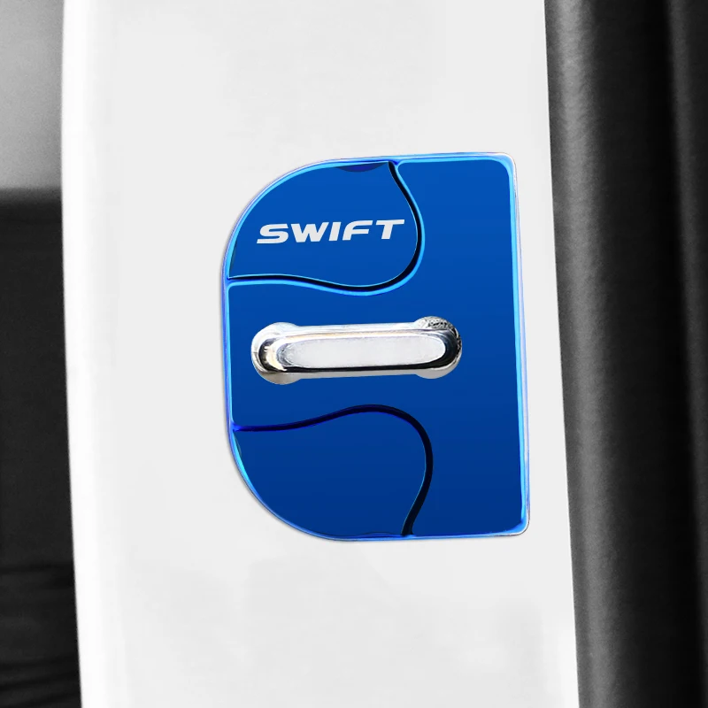 4 шт. Защитные чехлы для автомобильных замков из нержавеющей стали |