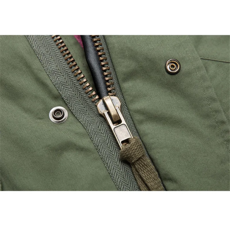 Розовая Зимняя парка из искусственного меха Мужское пальто с капюшоном тонкая