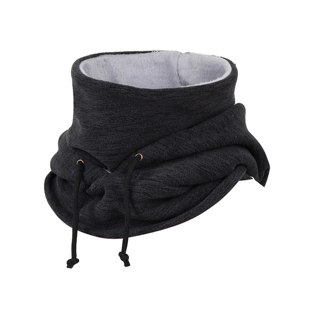 Men Balaclava Ski Bike Caps Fleece Hood Windproof Face Mask Outdoor Sports Skiing Winter Bicycle Thermal Fleece Balaclava Hats