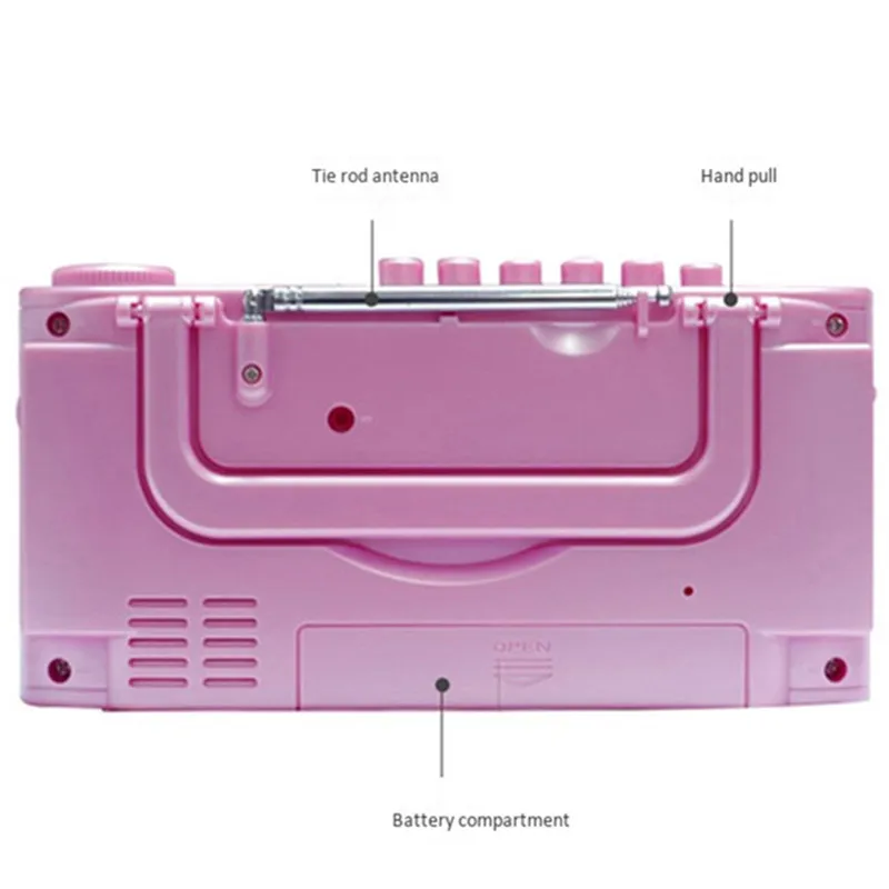 Портативный ретранслятор со светодиодным экраном записывающее устройство с TF