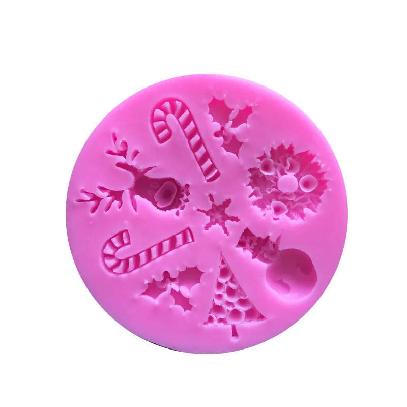 

Silicone Mold Christmas Fondant Cake Silicone Mold DIY Christmas Elk Shape Kitchen Accessories Resin Mold