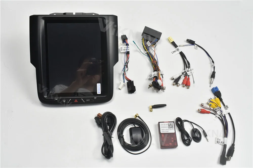 

Car GPS navigator multimedia player radio for dodge RAM 2013-2017 stereo video player android vertical screen BT FM 10.4 inch