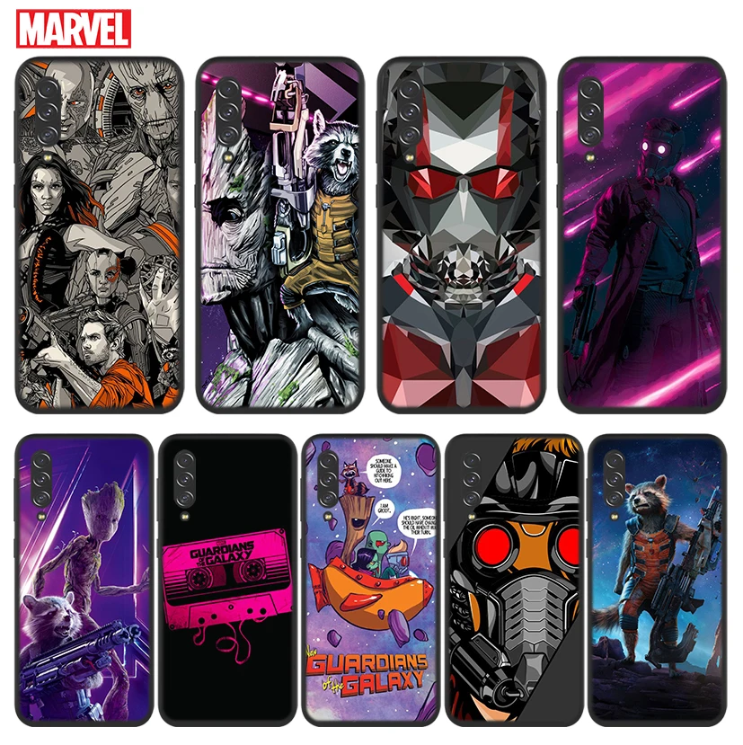 

Guardians of the Galaxy For Samsung Galaxy A90 A80 A70S A60 A50S A40S A30S A20E A10S A2 Core 5G Black Soft Phone Case