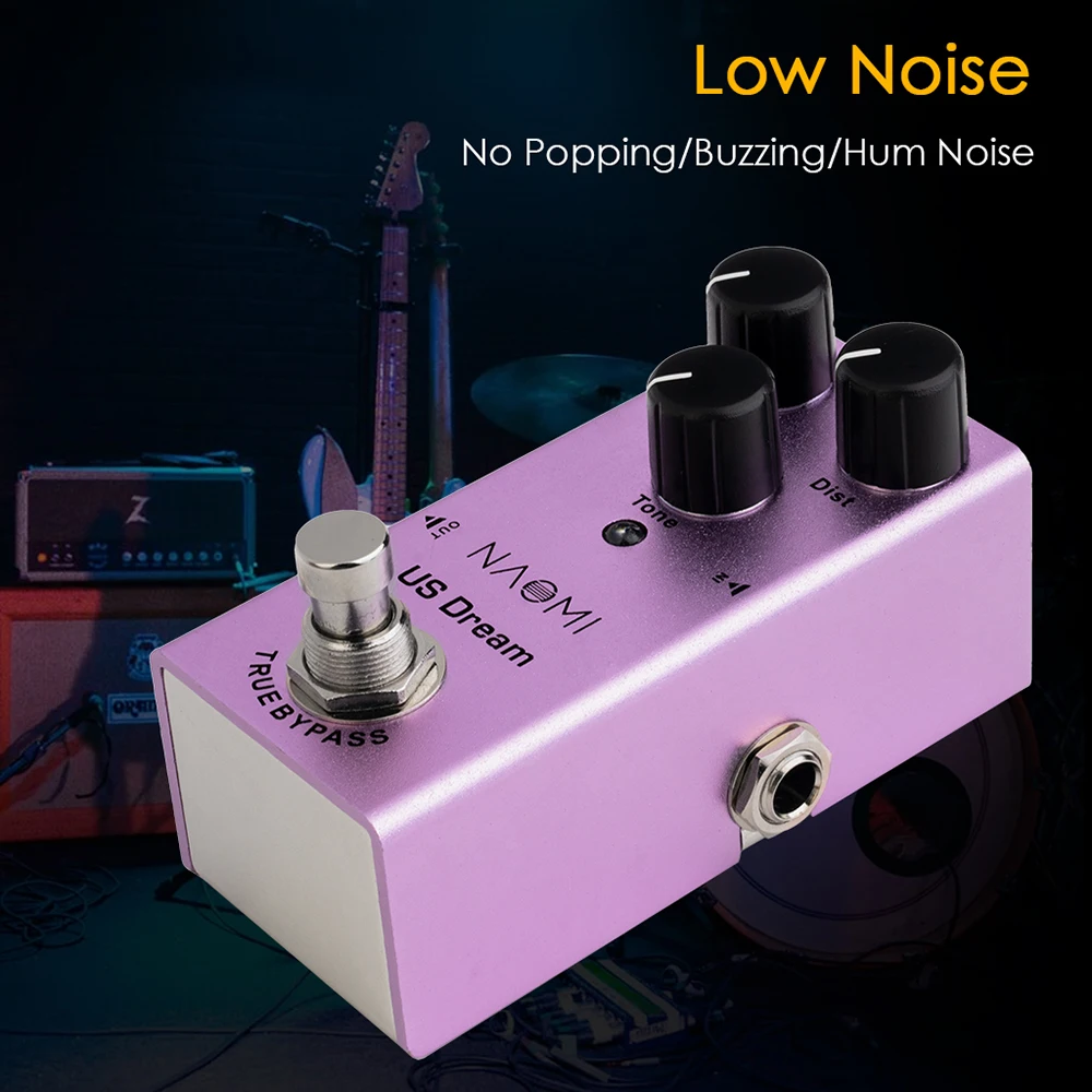 naomi elektrische gitarre effekt pedal vintage overdrive phase overdrive distortion tremolo für gitarre pedal gitarre zubehör free global sh