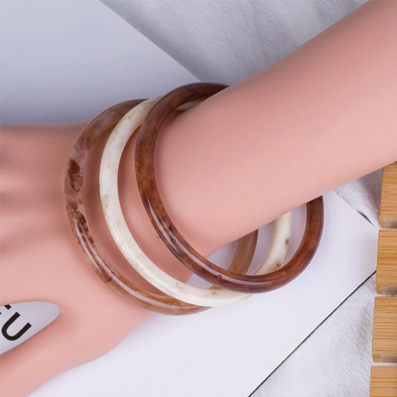 Осенние новые японские и корейские Простые Модные полимерные браслеты