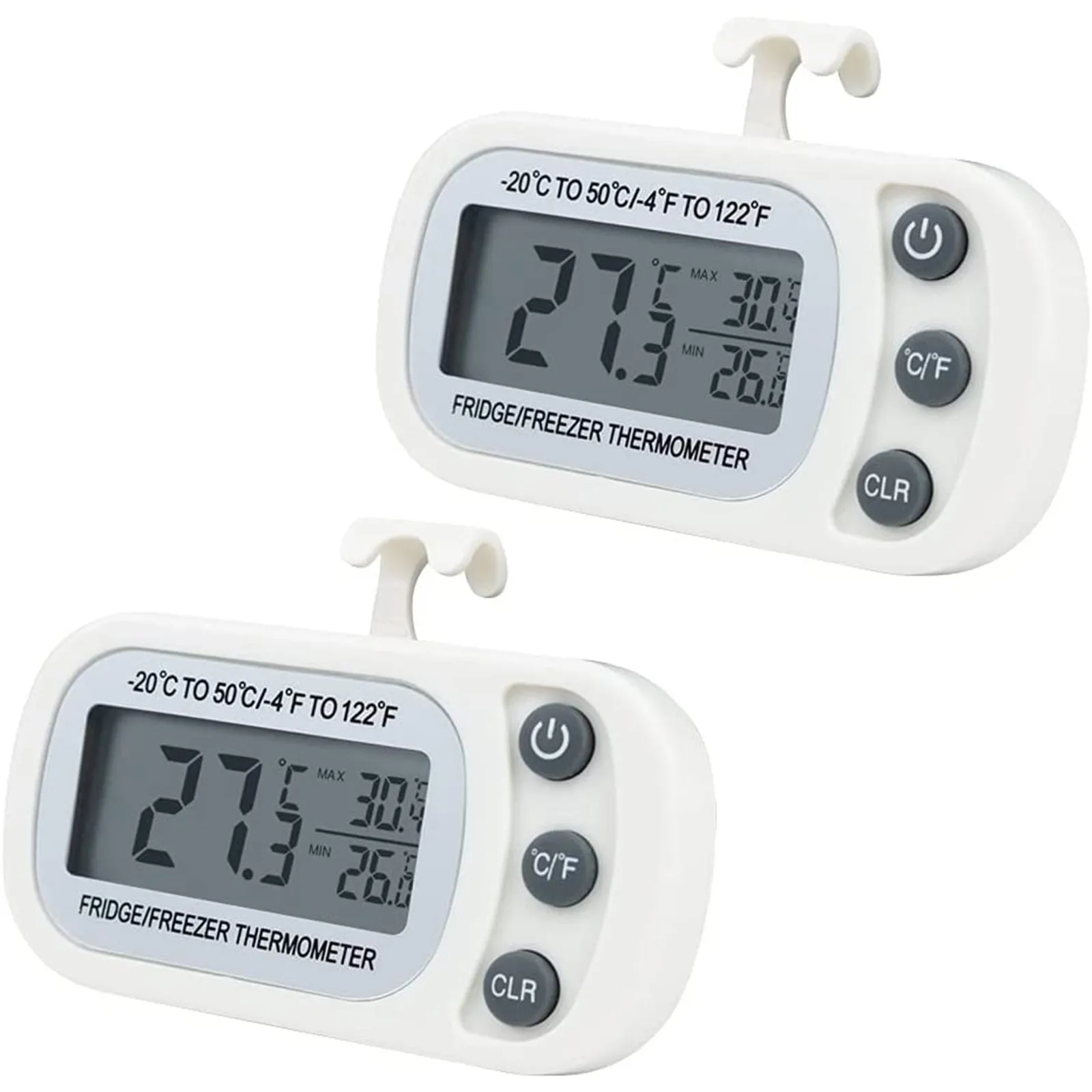 2 шт LCD цифровой экран точный холодильник термометр для холодильника морозильник
