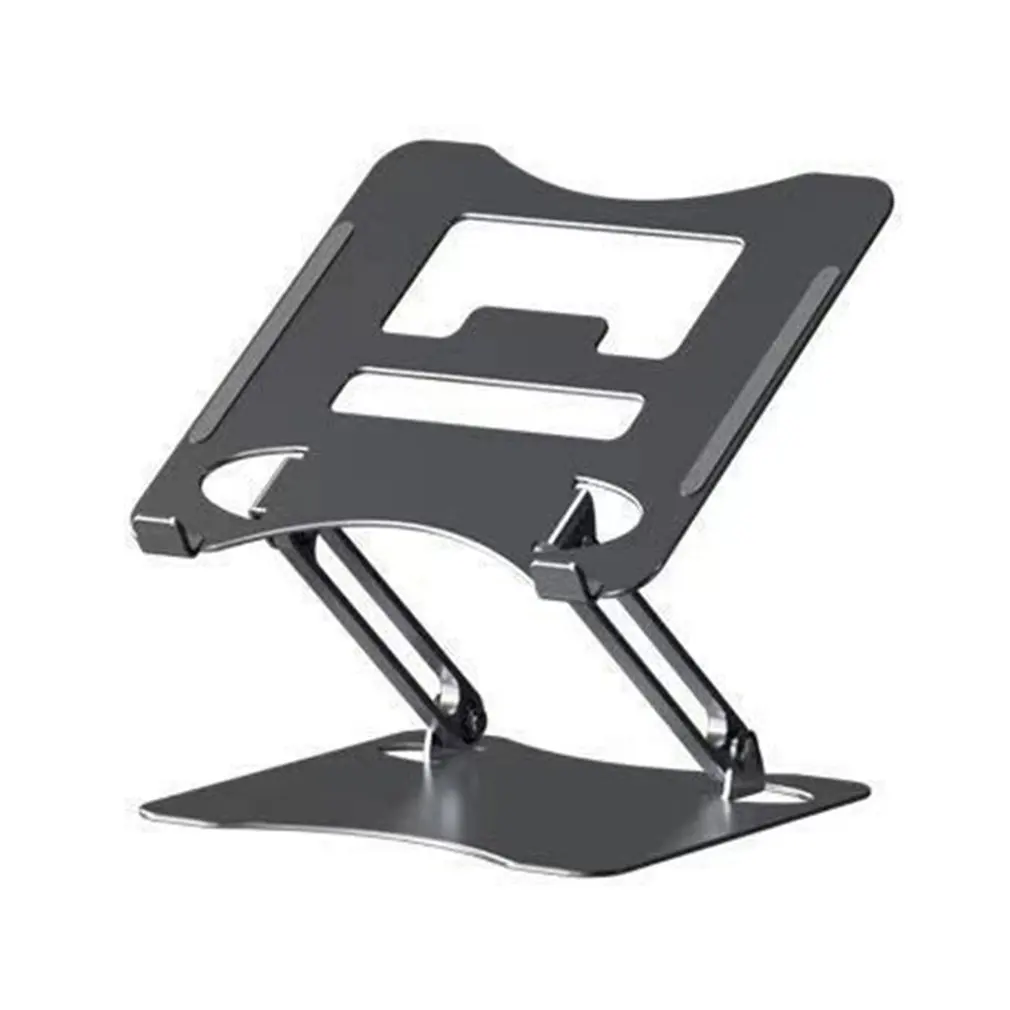 

New Aluminum Alloy Mobile Phone Tablet Computer Stand Lazy Double Folding Phone Stand Computer Cooling Base
