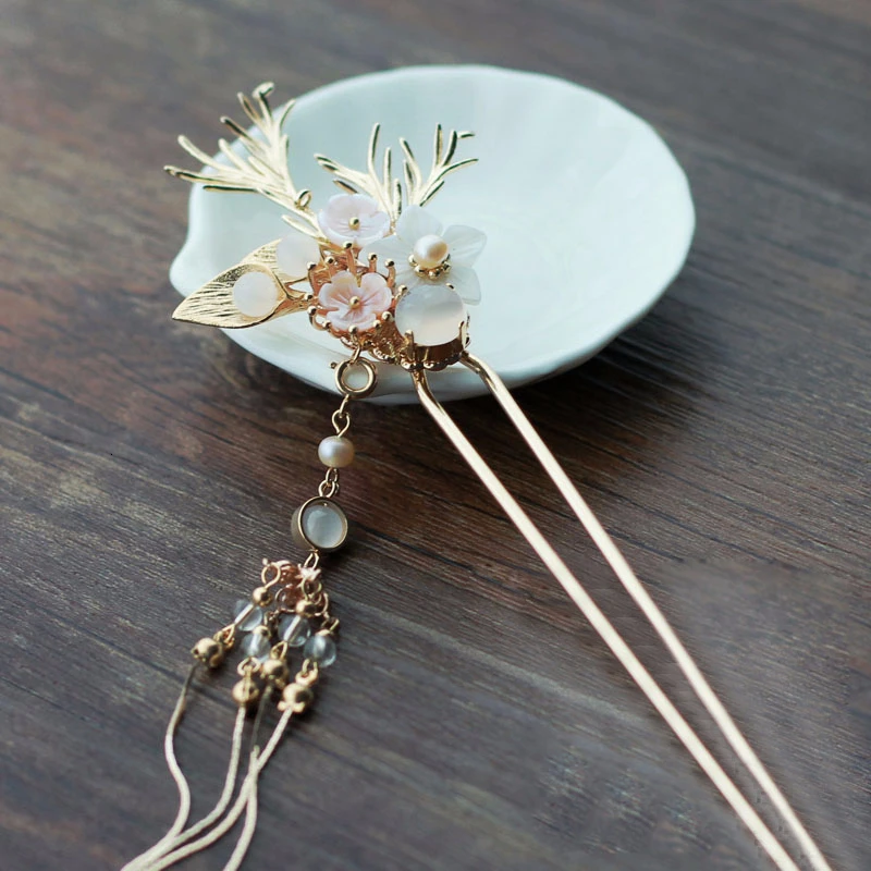 Винтажная заколка для волос элегантные аксессуары декоративные заколки с