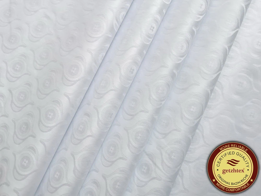 Austria Quality Bazin Riche fabric GetzhTex Super Guinea Brocade Cloth Garment Fabric 100% Cotton Soft with Perfume | Дом и сад