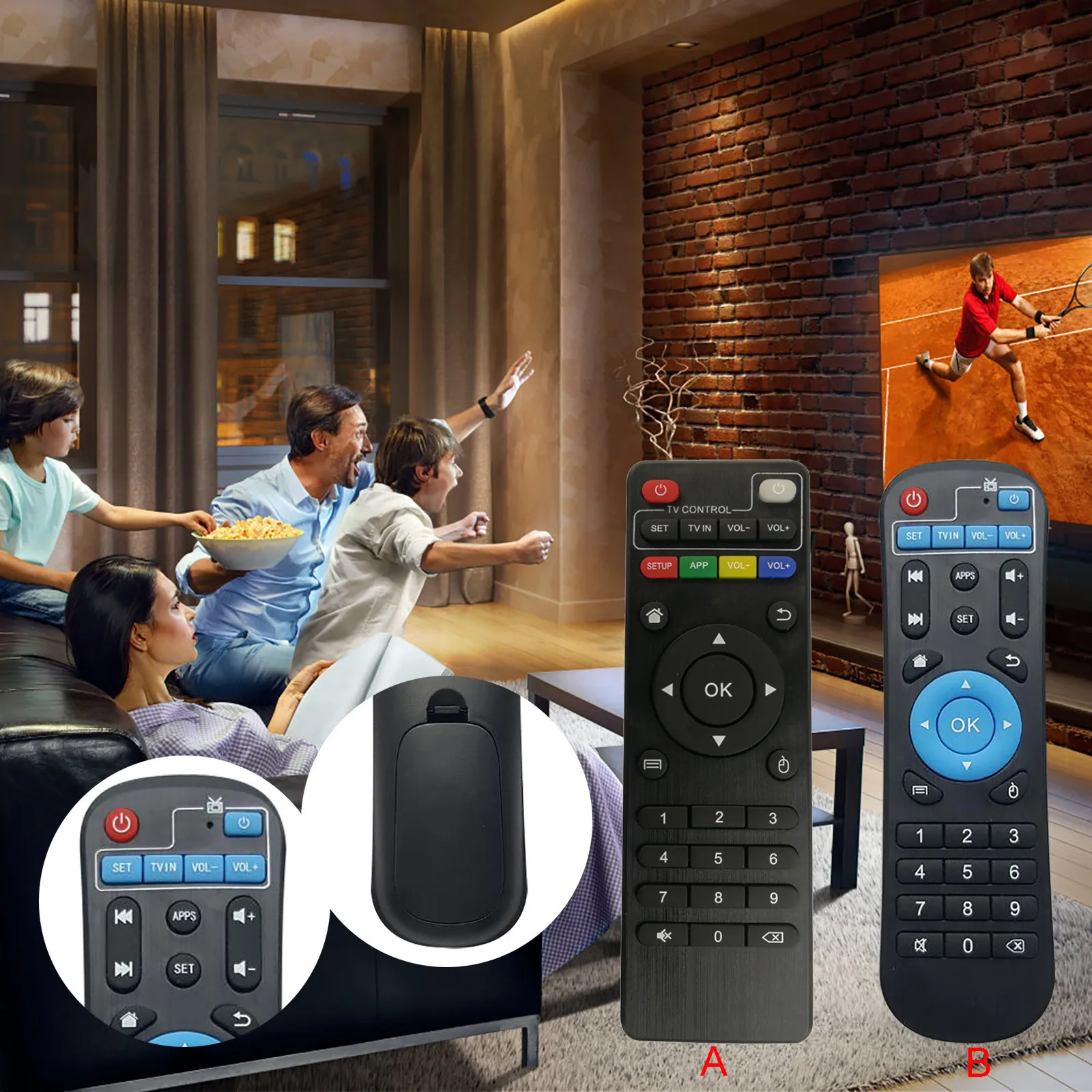ИК-пульт дистанционного управления Управление для Android Tv Box Mxq-4k Mxq Pro H96 Prot9 l