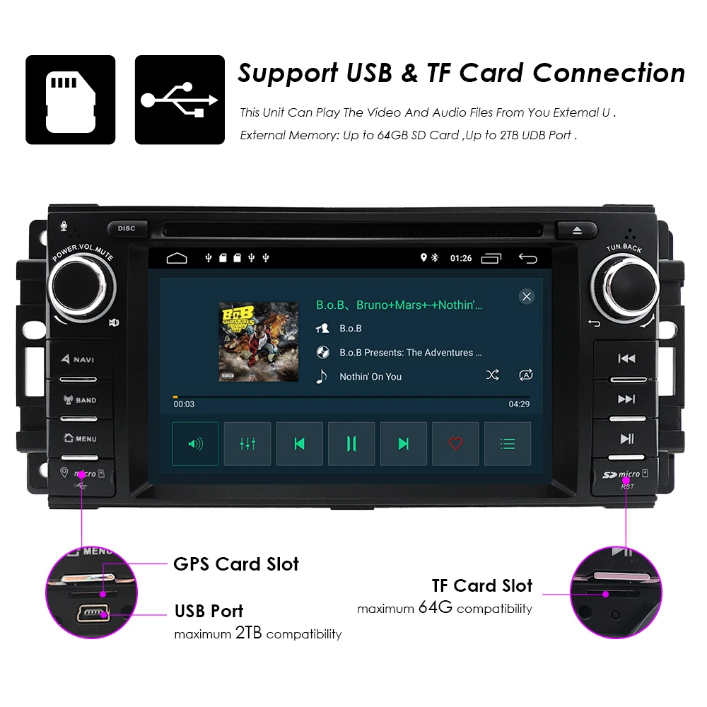 Автомобильный мультимедийный плеер 1din android 10 6 2 дюймов для