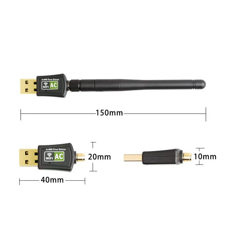 Cioswi WD-4508AC 600Mbs USB  2, 4G  5G Wifi    WiFi   RTL8811CPU