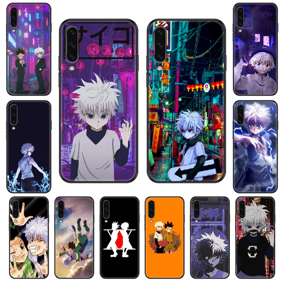 Anima HUNTER×HUNTER чехол для телефона Samsung Galaxy A 3 5 8 9 10 20 30 40 50 70 E S плюс 2016 2017 2018 2019 черный