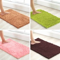 soft bathroom rugs non slip bath mats toilet floor water absorption bath rugs long hair hallway rug square carpets 6 colors