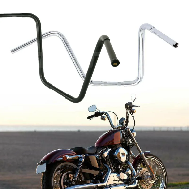 Мотоцикл 10 &quot/12&quot/14 &quot/16&quot/18 &quotталии обезьяна Вешалки бар 1 1/4&quot жир руль для Harley