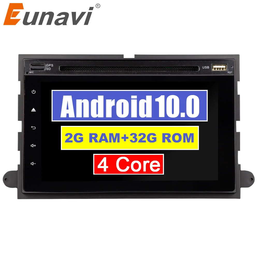 Автомагнитола Eunavi F150 F350 F500 7 дюймов 2DIN Android 10 IPS RDS|Автомагнитолы| |