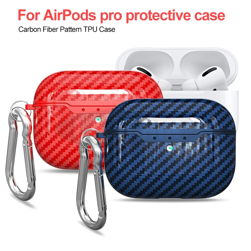 ТПУ чехол для наушников Apple Airpods Pro Bluetooth беспроводной защитный 3 Чехол коробка с