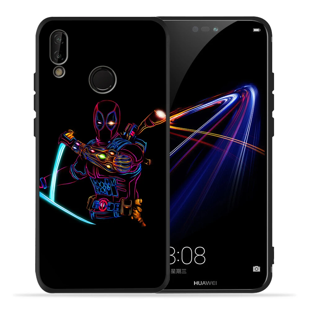 05 Марвел, Мстители, паук-человек Groot чехол для huawei P30 для huawei p20 lite mate 20 lite Honor 8X9 10 20i V20 PSmart Etui - Цвет: 05