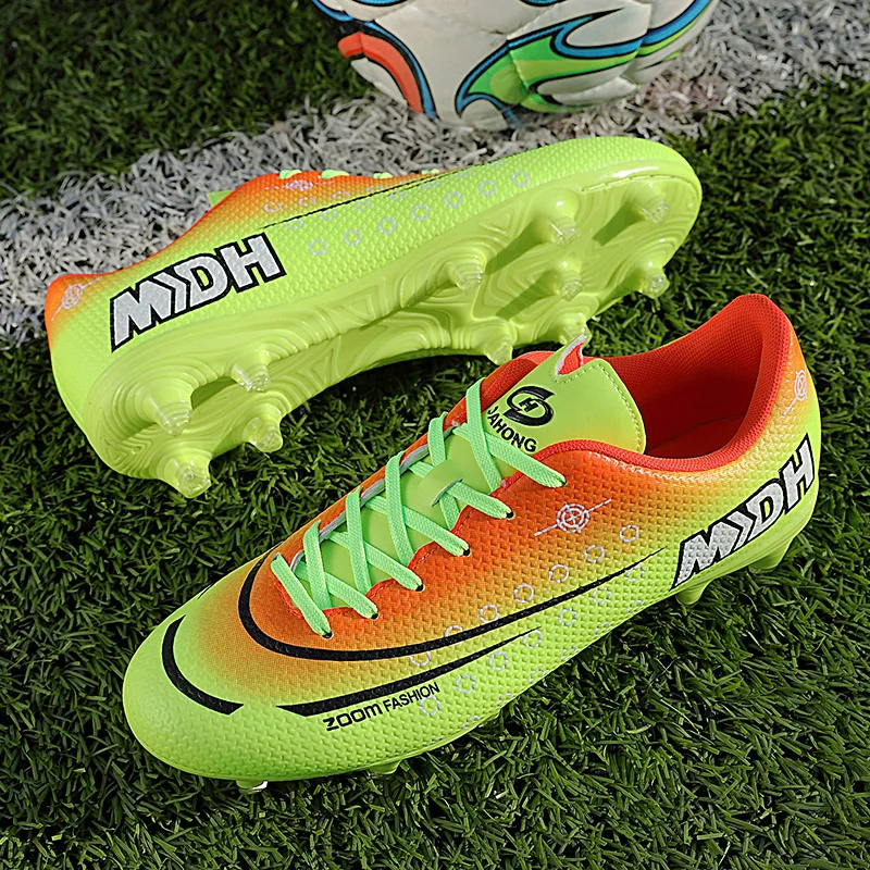 Мужские футбольные бутсы для газона помещений кроссовки chaussure de foot boots crampon Football