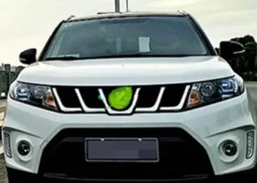 Новинка Высококачественная хромированная Накладка для Suzuki Vitara 2016 ABS стайлинга