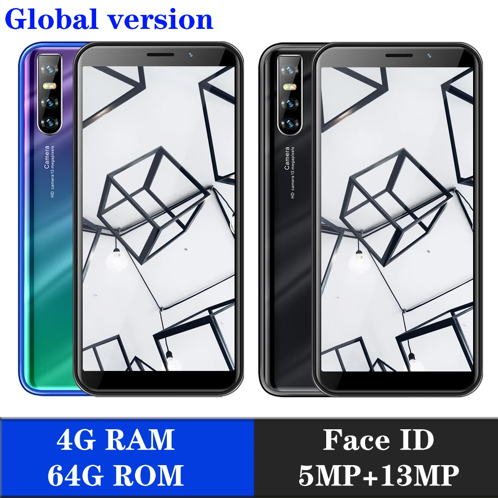 P40 Pro Face id разблокирована смартфоны 13MP Wifi Full Экран 6 0 дюйма 4 Гб Оперативная память