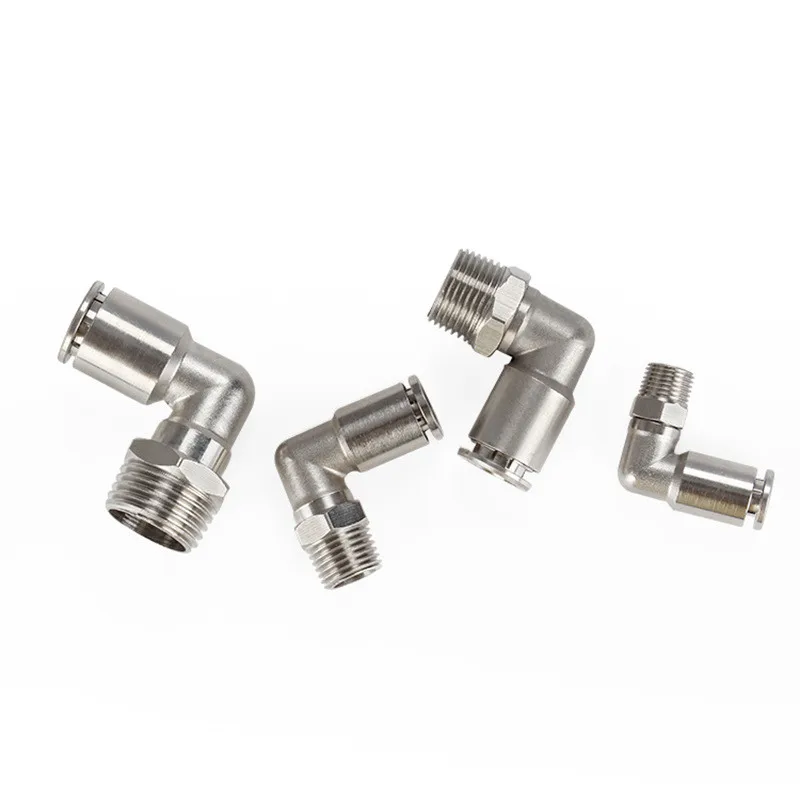 Пневматические соединители медные и никелированные быстроразъемные