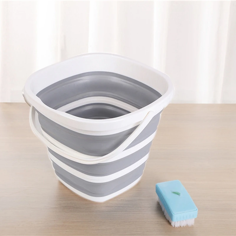 

Portable Folding Bucket Foldable Basin Tourism Outdoor Folding Bucket Fishing Camping Car Wash Bucket Outdoor Camping