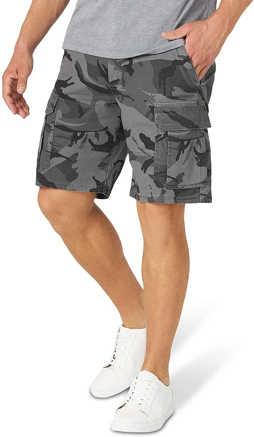 

Men's classic loose elastic tooling shorts