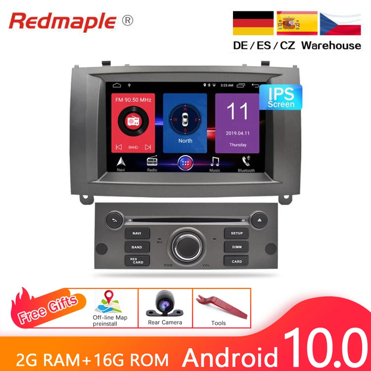 Автомобильный DVD плеер мультимедийная стерео система на Android 10 0 с 7 &quotэкраном GPS Wi