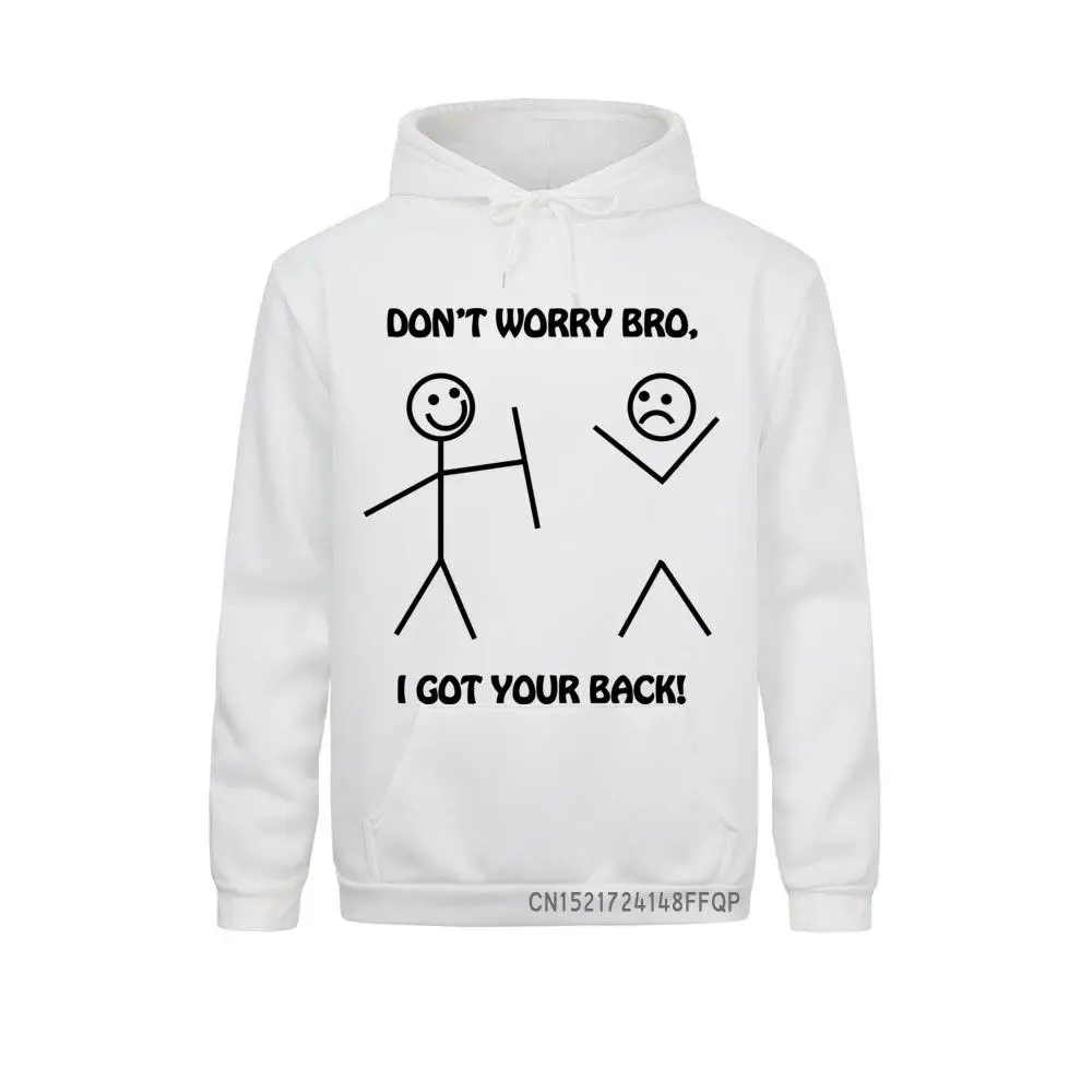 

Уютный забавный мужской свитшот, модный худи с рисунком в виде палочки, повседневные куртки с карманами, крутые