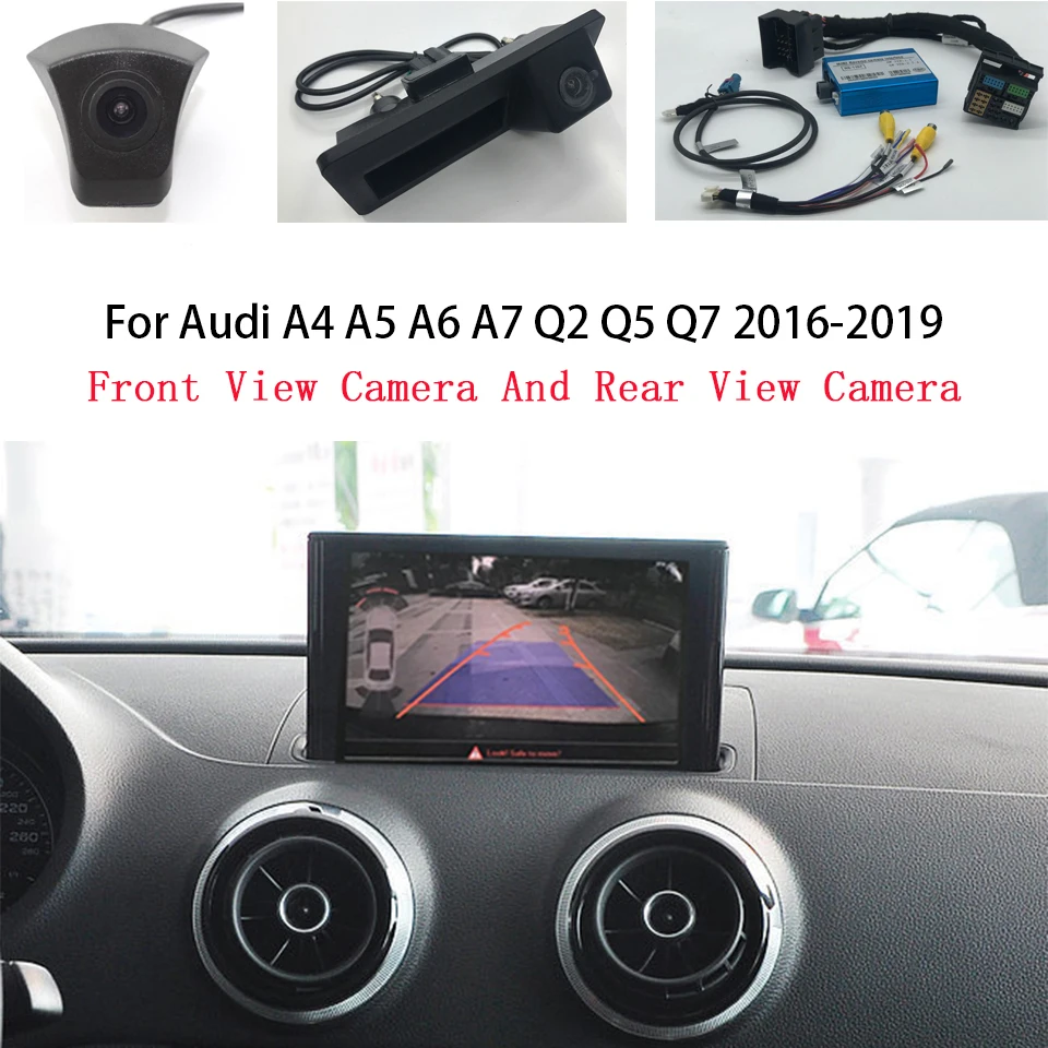 Автомобильный оригинальный адаптер для обновления экрана с камерой переднего и