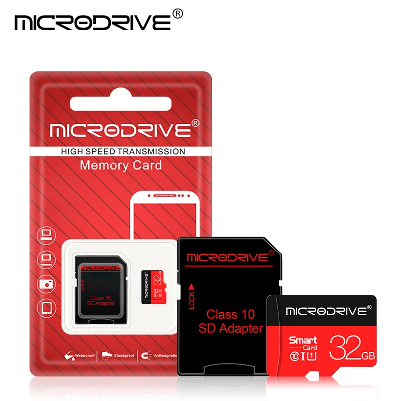 Micro SD  ,  10, 64 , 128 , 16 , 32 , 8 , 4