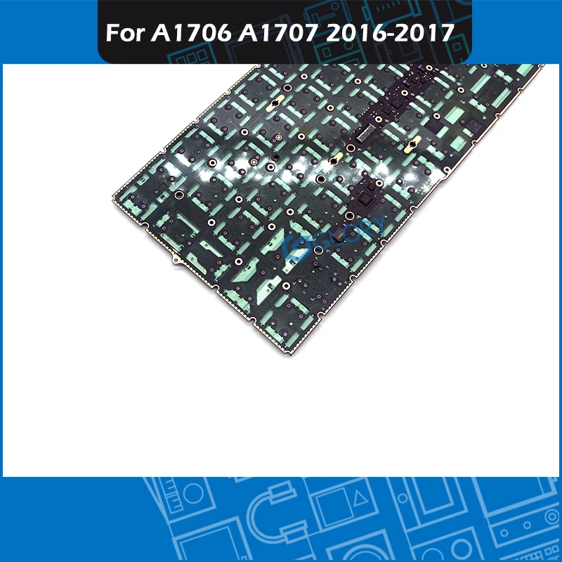 Сменная Клавиатура для ноутбука A1706 A1707 датская раскладка DK Macbook Pro Retina 13 15 дюймов