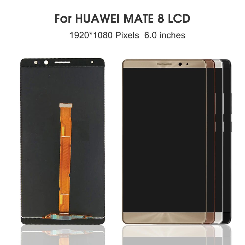 Оригинальный ЖК-дисплей для HUAWEI Mate 8 с сенсорным экраном и дигитайзером сменный