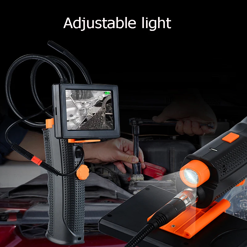 Эндоскоп HD с большим экраном 4 3 дюйма инструмент для технического обслуживания