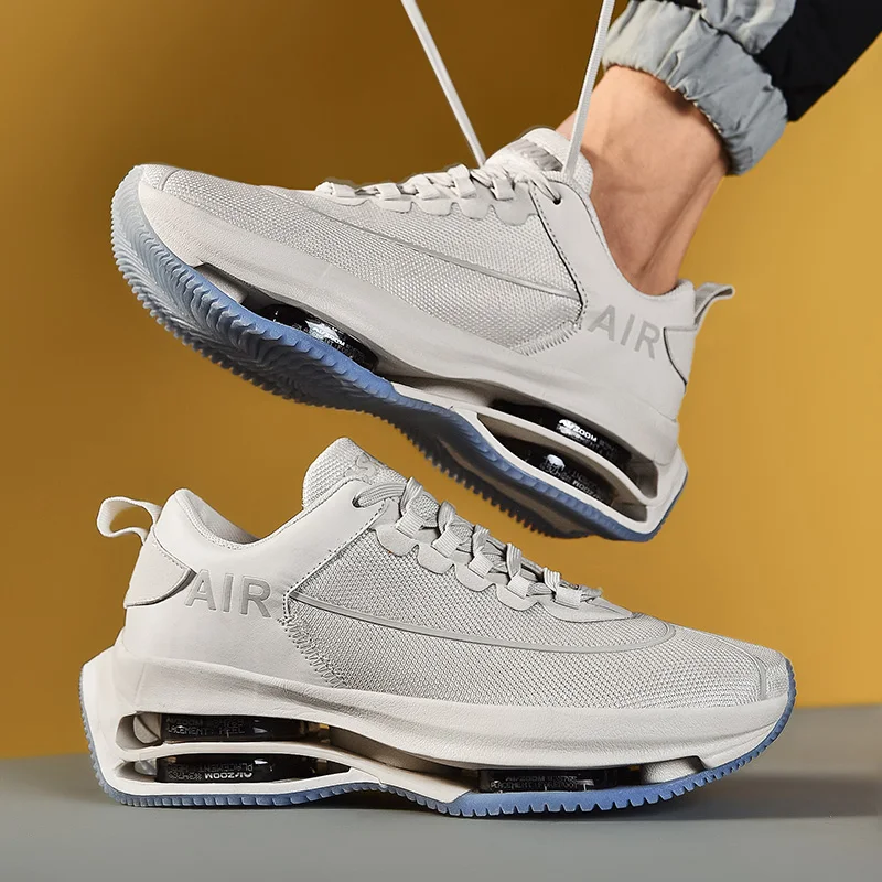 

Air Cushion Mens Running Shoes Non-slip Jogging Sneakers Mesh Breathable Men Sports Shoes Outdoor Tennis Shoes Walking Shoes
