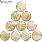 Браслет-амулет на защелке, Круглый, 12 мм, 14 мм, 16 мм, 20 мм, 25 мм, 30 мм, 694 геометрической формы, бижутерия со стеклянными кабошонами